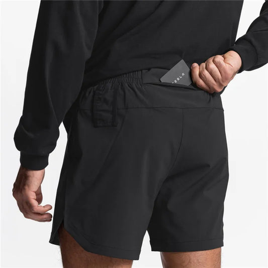 Men's Running Shorts Men Sports Quick Dry